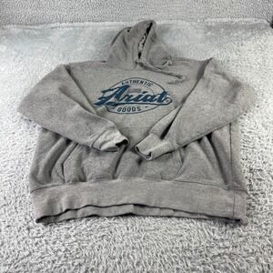Ariat Gray Hoodie with Blue Logo
